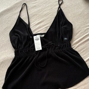 ABERCOMBIE XXS BLACK TOP NWT